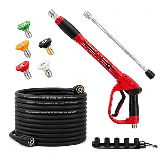 High Pressure Washer Gun and Hose Kit
