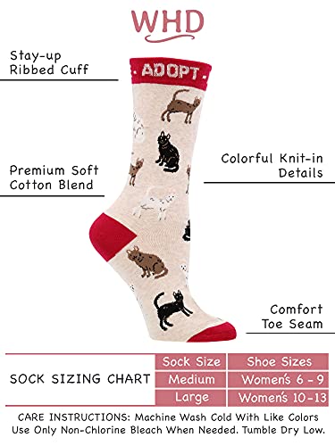 Adopt a Cat Socks for Women - Gift for Cat Lovers3