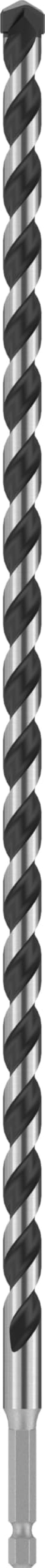 Bosch 1 broca PRO HEX-5 (para piedra dura, hormigón, diámetro de 12,00 mm, taladro profesional, destornillador)