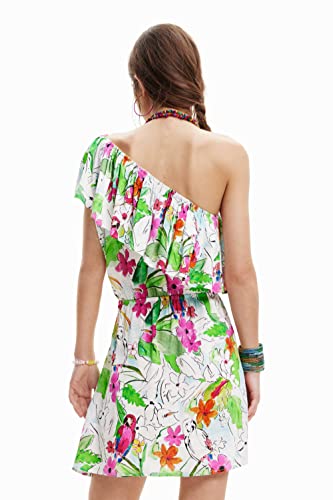 Desigual Women's Woman Woven Dress Sleeveless2