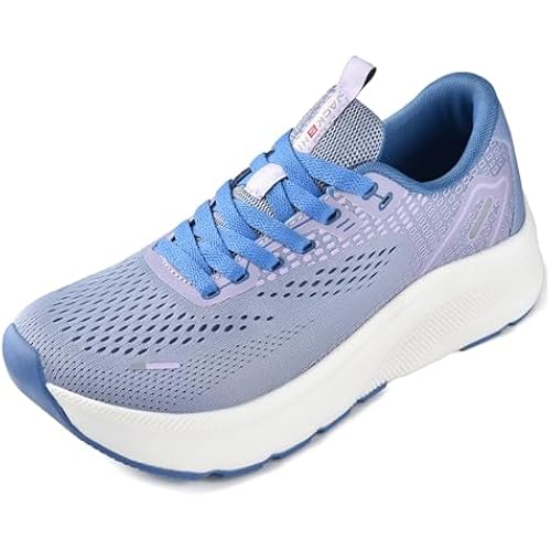 JACKSHIBO Wide Toe Box Shoes Women Arch Support Zero Drop Wide Sneakers