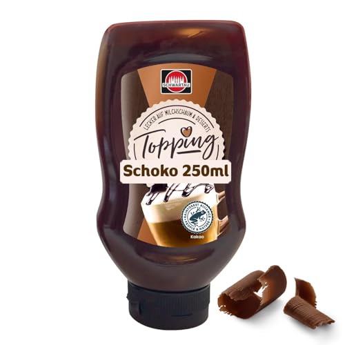 Schwartau Coffee Shop Schoko Topping zum Verfeinern von Kaffeespezialitäten 250ml