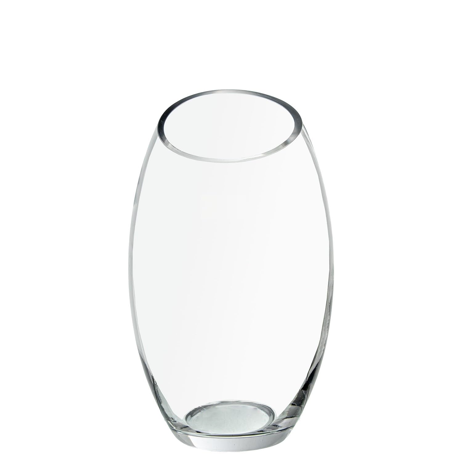 Vase en verre transparent DRW 30 cm idéal pour sublimer votre salon