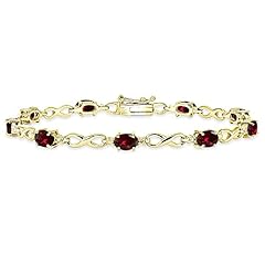 Synthetic Ruby - Yellow Gold