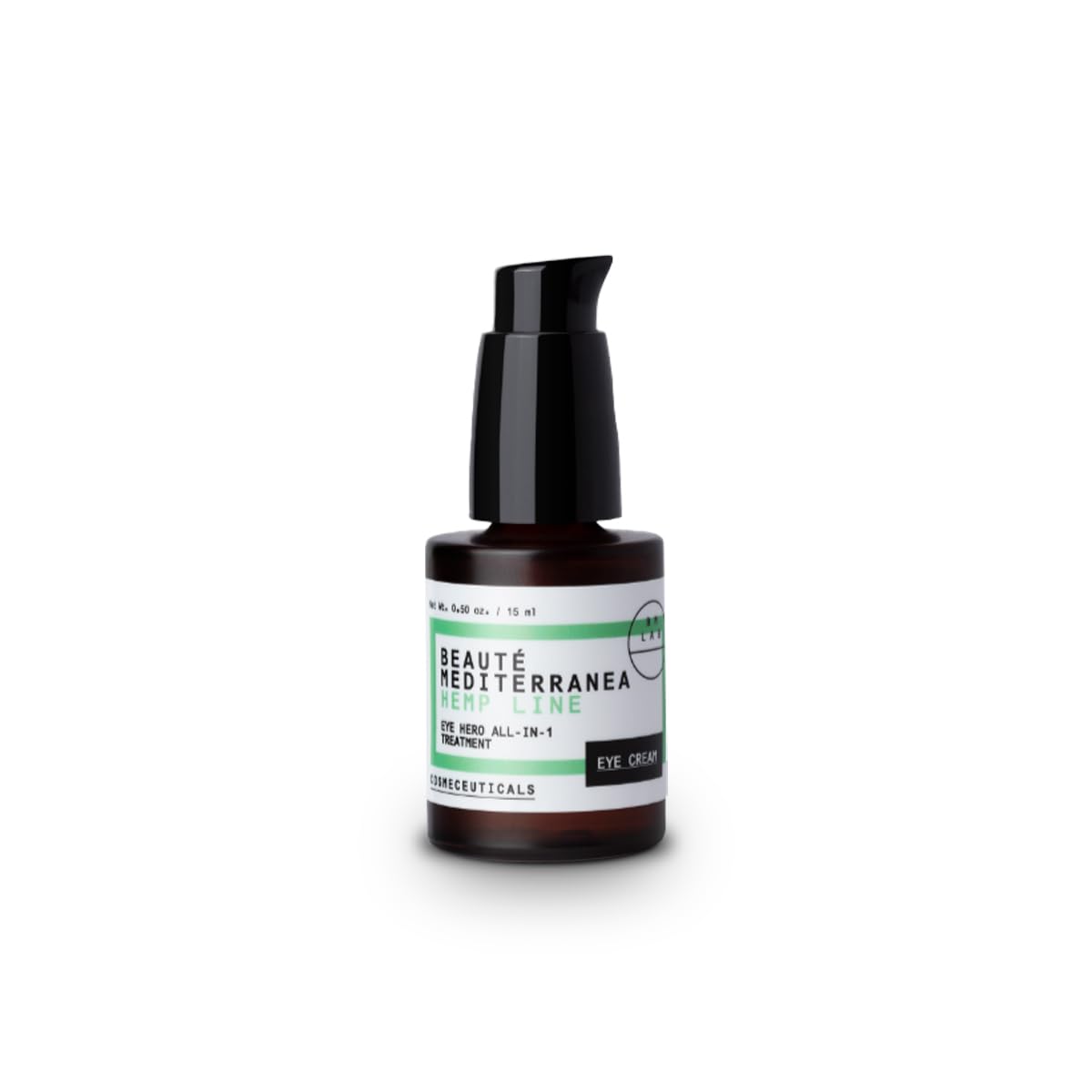 Contorno de Ojos con Aceite de Aguacate - Eye Hero All-In-1 Treatment - 15 ml - 100% Vegano - Antiedad, Antiarrugas y Protege de la Luz Azul - Beauté Mediterranea (Eye-Hero)