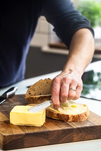 MasterClass Butter Knife, Stainless Steel Knife for Spreading, Easy Spread and Rust Resistant, Dishwasher Safe, 16cm, Silver - Image 4