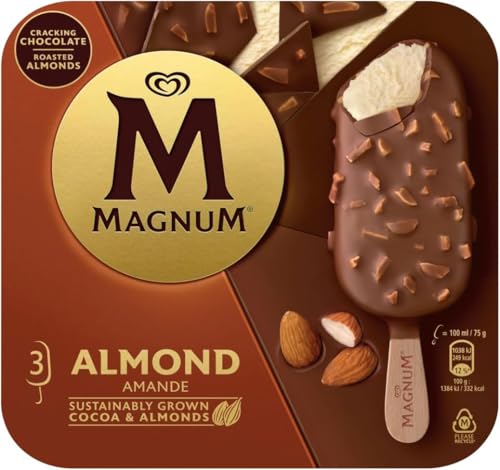 Magnum Almond Multipack Ice Cream - Frozen