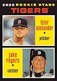 Jake Rogers & Tyler Alexander baseball card (Detroit Tigers) 2020 Topps Heritage Rookie Stars #39