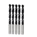 New Lon0167 5 Pcs Featured HSS Straight drill reliable efficacy hole 7mm Dia. Twist Drill Tool Bit (id:8e2 a5 3e ce7)