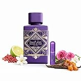 Perfume Badee Al Oud Amethyst 100 Ml | Eau De Parfum Unisex | Con Regalo de Atomizador 5 Ml | Fragancia Cautivadora y Duradera | Contemporáneo y Moderno