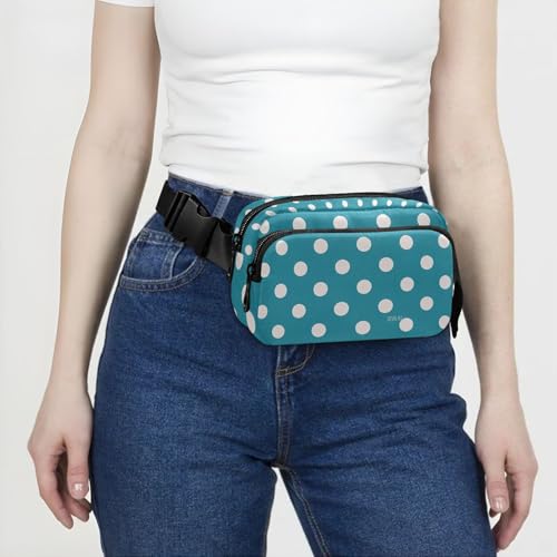 Stylische Bauchtasche für Damen und Herren, Cartoon-Design, mit verstellbarem Gurt, für Radfahren, Wandern, Fitnessstudio
