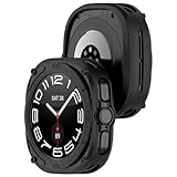 Capa Case Anti Shock de Silicone para Samsung Galaxy Watch 7 Ultra 47mm (Preto)