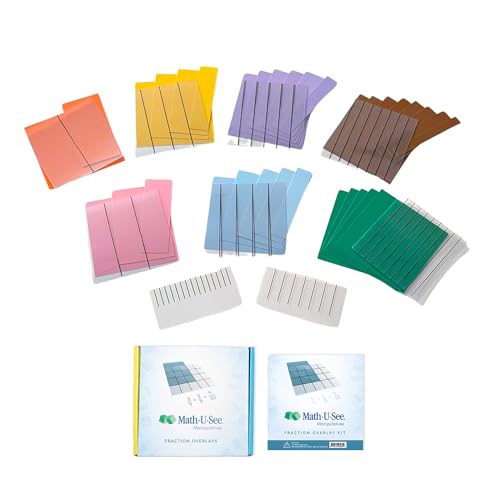 Math-U-See Fraction Overlay Kit [Product Bundle] Demme Learning [Product Bundle] Demme Learning [Product Bundle] Demme Learning