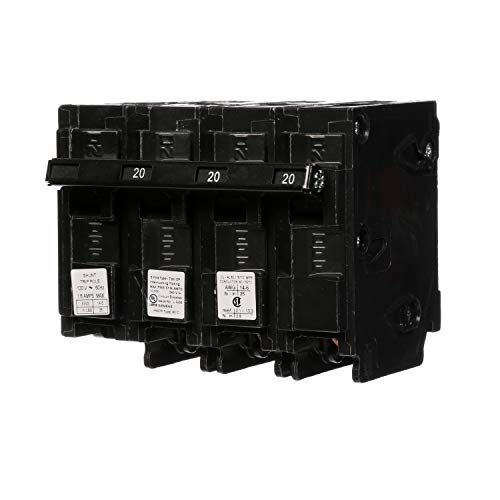 Siemens Q32000S01 240-Volt type MP-T 20-Amp Circuit Breaker with 120-Volt Shunt Trip Three pole