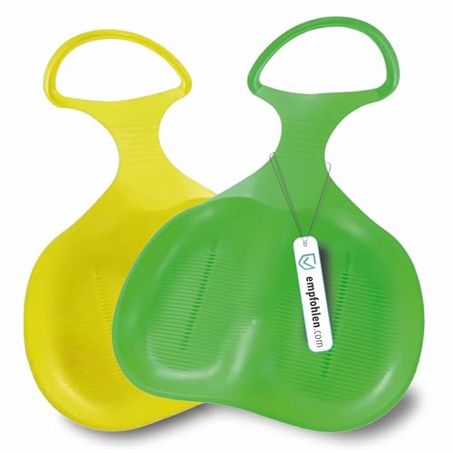 Active Peak® 2er Set Po-Rutscher Schlitten mit Griff...