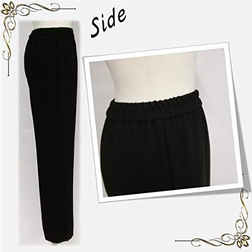 [SunWind] ブラックフォーマル パンツスーツ レディース 日本製 喪服 礼服 ブラック ノーカラージャケット 冠婚葬祭 通年