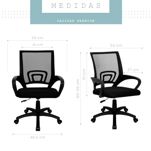 La mejor comparación de Sillas para escritorio de esta semana. 20 Imagen adicional