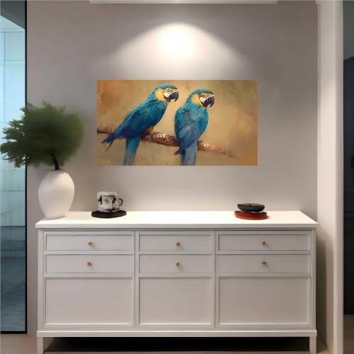 Vinilo loro azul para tapar imperfecciones de pared sin obras ni pintura 3