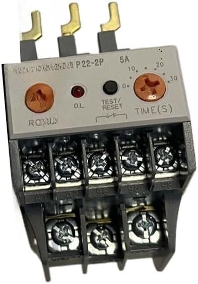 Relais de protection de moteur électronique GMP22-2P 5A : coupure automatique fiable