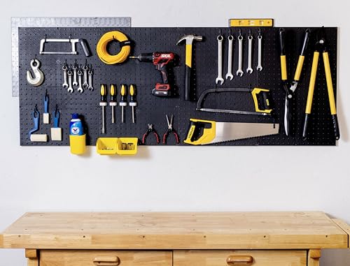 Wallpeg AM 212 Made In Usa Pegboard Wall Organizer 4 Ea 24 Inchx16 Inch Plastic Pegboard Panels thumb #3