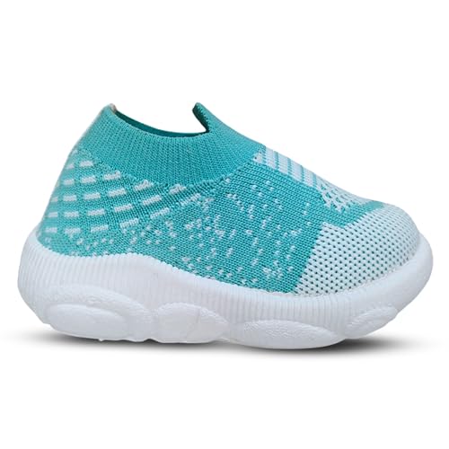 Image of Kids Knitted Slip-on Musical Shoes, Attractive Colors, Breathable Mesh Upper Welcro, Comfortable Stylish.