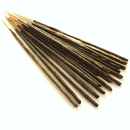 Aroma Valley Oudh (Agarwood) Incense Sticks - Artisan Luxury Masala Incense - Handmade Long-Burning Incense 18+ Sticks - Divine Scent For Home & Meditation - Oud, Gaharu, Aloeswood, Eaglewood #TOP6