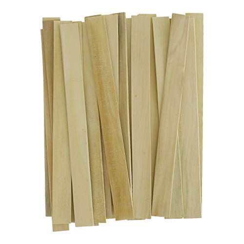 Image of Custom Shop Paint Mix Sticks Pack of 25 Each 12 inch Birch Paint Mixing Paddles
