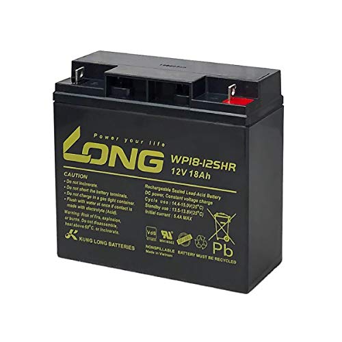 �y������[�d�ς݁zWP18-12SHR�yWP18-12��ʃO���[�h�z�i�Y�Ɨp���~�d�r�j�y�V�i�z NP18-12B 12V 18Ah����LONG�y�������E�ۏ؏��t���zUPS ����d�d�����u �e��ʐM�V�X�e���@�� �ȂǑΉ��y�T�C�N���o�b�e���[�z