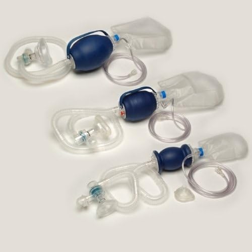 Disposable Adult Bag Valve with Extended Mask-EMS Equipemnt
