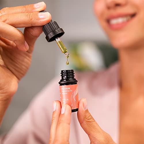 Nourishe Aye Under-Eye Serum | 5 Ml.17 Fl Oz | 100% Plant Based Ingredients | Brightening Anti-Aging Serum | Organic Eye Cream For Dark Circles & Puffiness | Hydrating Under-Eye Treatment #TOP3
