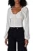 Louna Rent the Runway Pre-Loved Polka Dot Sweetheart Blouse, White, Small