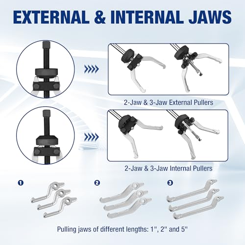 WORKPRO 9-Way Slide Hammer Kit