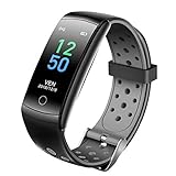 Die Blutdruckuhr verfügt über einen 0,96-Zoll-LCD-Bildschirm, mit dem Sie eine klare und bequeme Ansicht haben können