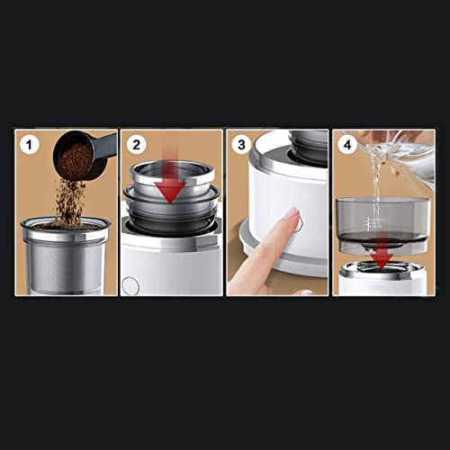 Cafetera portátil mini para espresso automática miniatura 4
