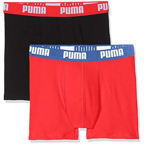 Puma Boy's Basic Boxer Shorts Pack of 2 Cover