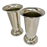 石のさかい 【墓前用 DIY 自分で出来る お墓のリフォーム花立】◆取付簡単 説明書・ボンド付き 国産 高級ステンレス製 二液接着剤付 ◆見栄えも良く 故人・先祖・家族みんなで気持ちの良いお墓参り ◆お盆・お彼岸・お墓掃除◆