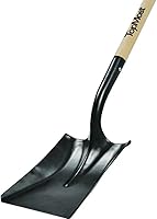 Truper 31174 Tru Built Square Point Shovel with 45-Inch Long Handle - Durable Digging Tool