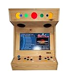 bartop arcade kit vertical Diseño para 2 jugadores con mandos arcade completos