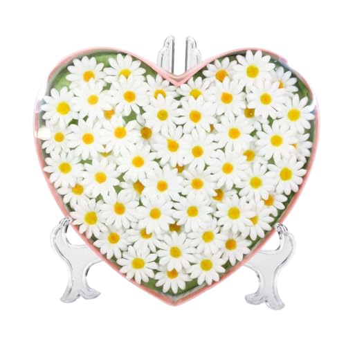 キューフラ(Q-FLA) ソープフラワー入浴剤 マーガレット ハートボックス ホワイト