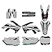TRKOPS Mingwangauto Vollständige Grafik-Aufkleber DECO Dekor passend für CRF250 CRF250R 2010-2013 CRF450 CRF450R 2009-2012 CRF 250 450