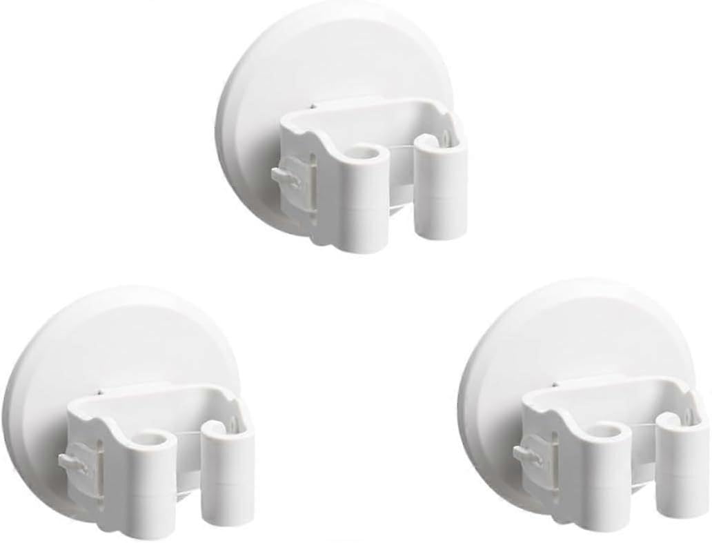 JOYHAPPST 3Pcs Mop Broom Clips Broom Holder Suction Cup Gripper