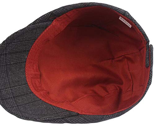 Qunson 2 Pack Mens Classic Cotton Flat Cap Ivy Gatsby Newsboy Driving Hat #TOP5