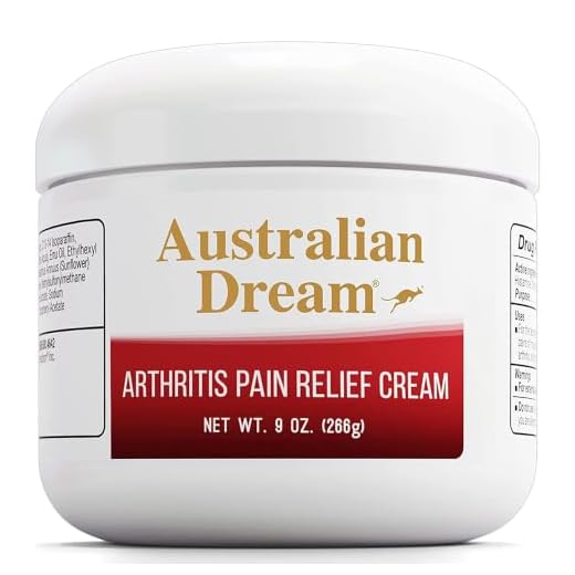 Australian Dream Arthritis Pain Relief Cream, 9 oz Jar