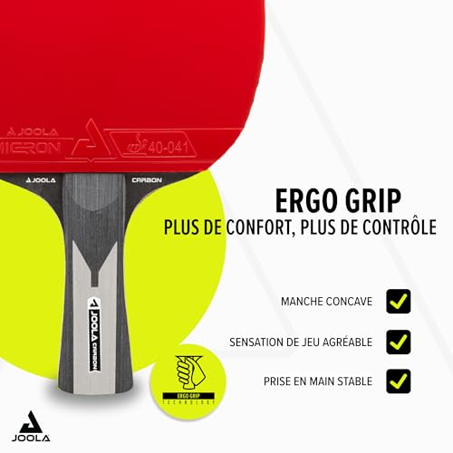 Batte de Ping-Pong JOOLA Carbon X Pro Raquette Tennis de Table 7 Étoiles - 4