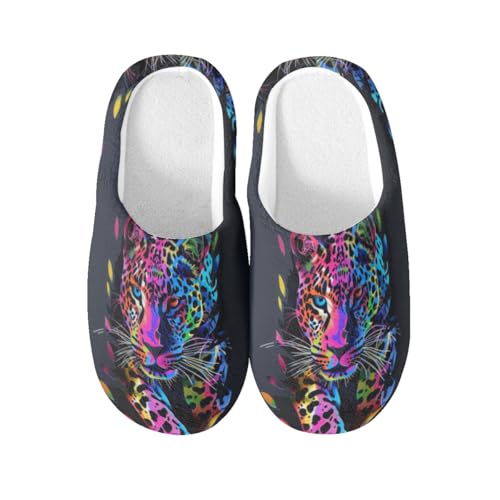 Chaussons en coton douillets leopardHome pour des moments de détente à la maison