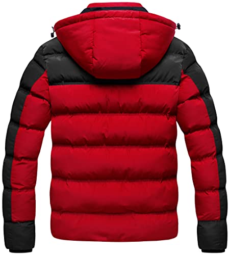 Image of Men's Puffer Jacket Waterproof Winter Parka jacket Warm Thicken Ski Coat