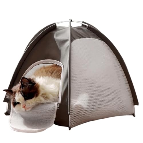 Tente d'extérieur pour chat lit pliable de salon et cabane de terrasse - 6