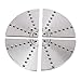 Diydeg Lathe Flat, 4Pcs 8in Wood Lathe Chuck Woodturning Tools Chuck with 16pcs Taper Plug Screws for Ordinary Lathes, Grinders, Milling Machines, Drilling Machines