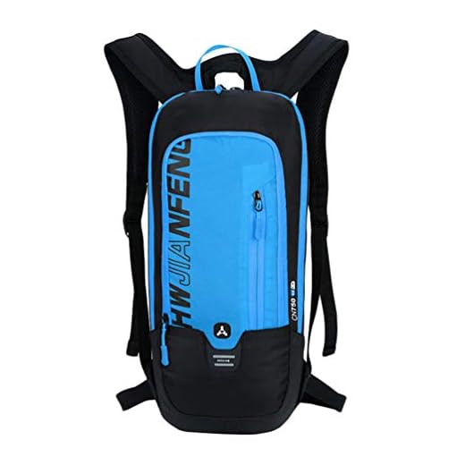 Youxinwangluo Mochila Impermeable Para Correr En Bicicleta Senderismo Ciclismo De Montaña Esquí De Snowboard Para Deportes Al Aire Libre Azul 10L(22 * 7 * 46cm)