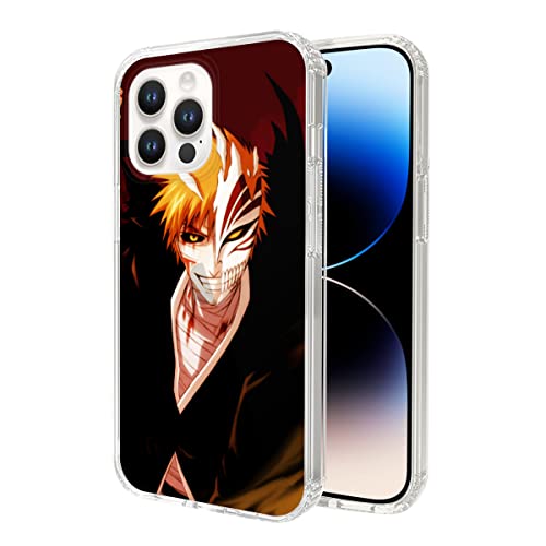 Phone Case Bleach Compatible with iPhone 14 13 12 11 Pro Max Collage Mini X/Xs XR XS Max SE 2022/2020/7/8/6/6s Plus Case
